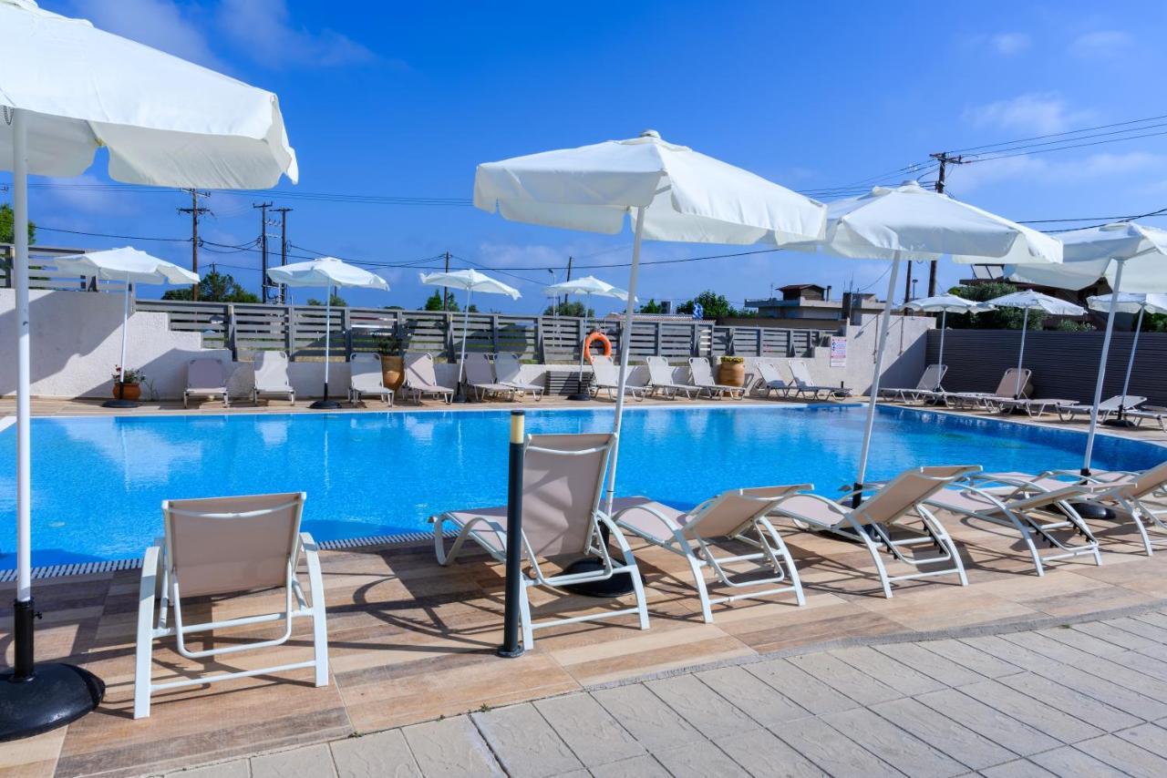 Ivory Hotel Theológos Eksteriør billede